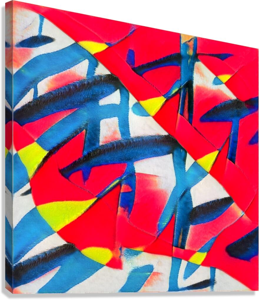 1234 8K Canvas Print