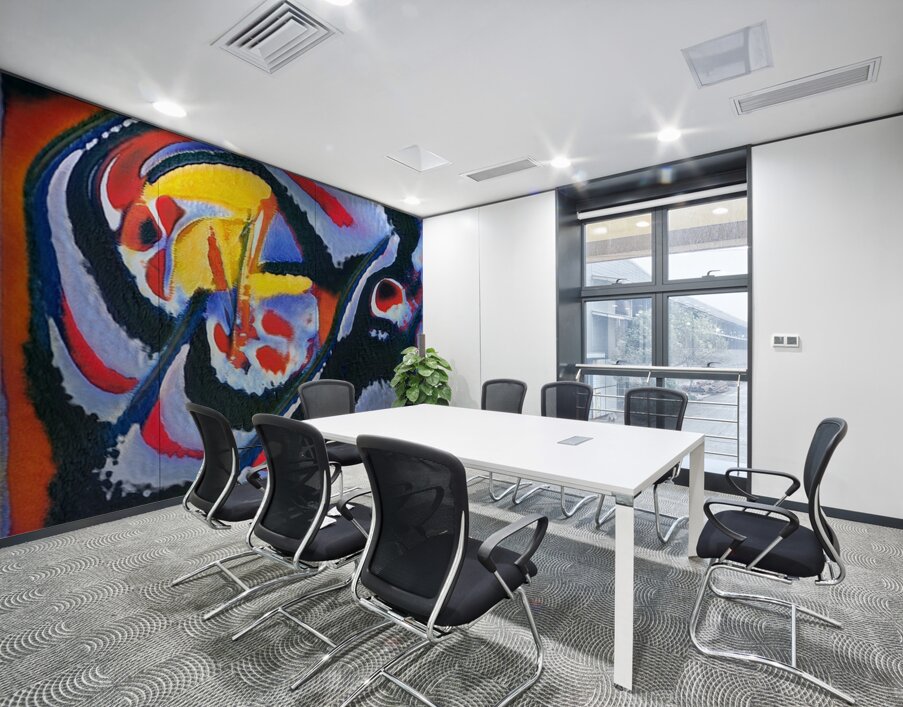 744 8K Wall Printing